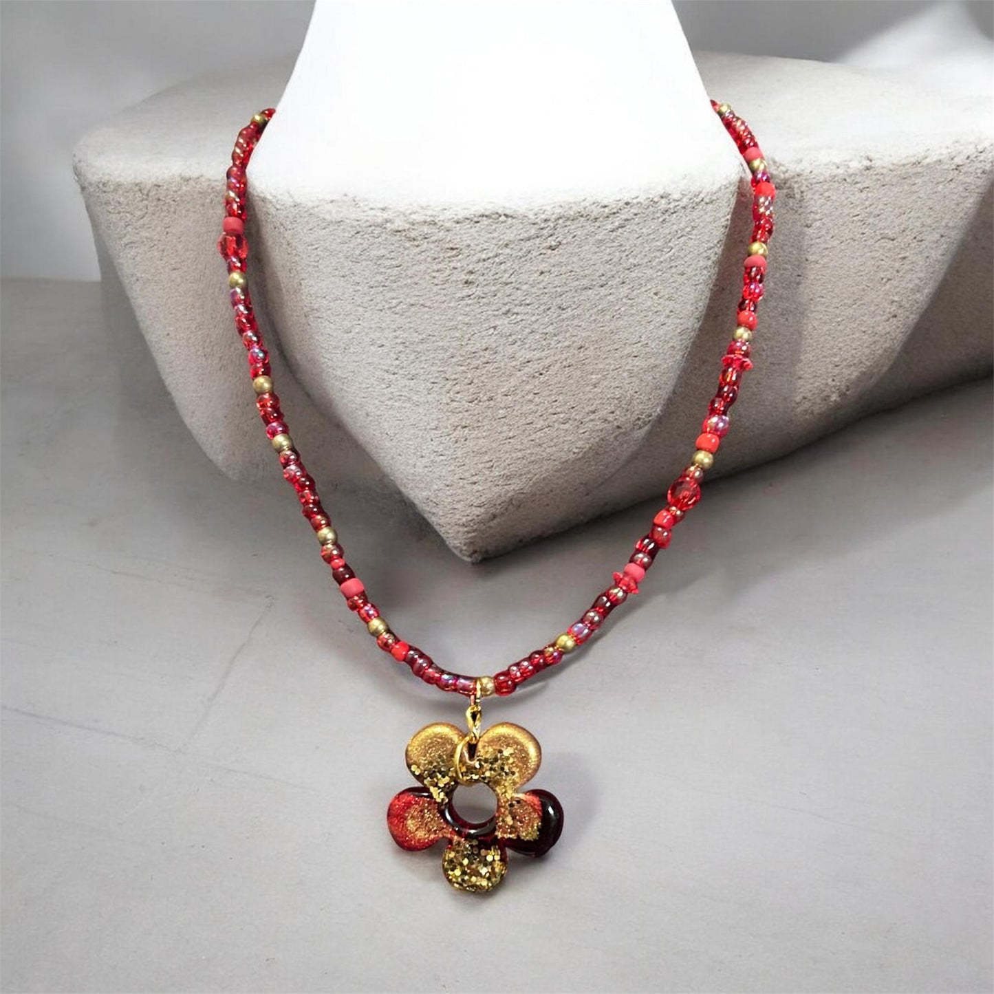 Collier fleur